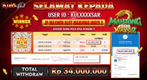 MENANG BUKAN SOAL MODAL BESAR TAPI TEKAD DAN SITUS GACOR, MAHJONG WAYS 2 LAGI BERPIHAK HARI INI 