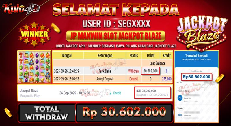 Jackpot slot pragmatic